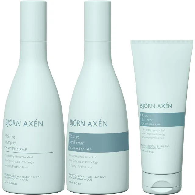 Björn Axén Moisture Hair Mask & Shampoo & Conditioner