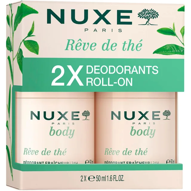 Nuxe Rêve de Thê Deodorant Roll-on Duopack