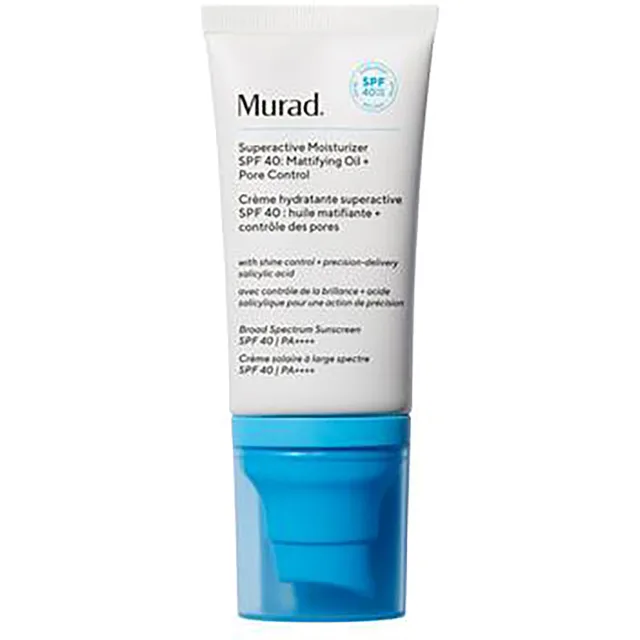 Murad Superactive SPF 40 Moisturizer: Mattifying Oil + Pore Control