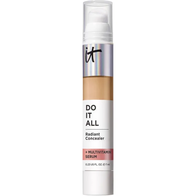 IT Cosmetics Do It All Plumping Radiant Concealer + Multivitamin Serum 320 Medium Tan Warm