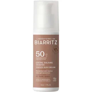 Laboratoires de Biarritz DERMO Suncare Tinted Face Sunscreen SPF50 Golden