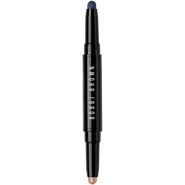 Bobbi Brown Dual-Ended Long-Wear Cream Shadow Stick Silk/Rich Navy