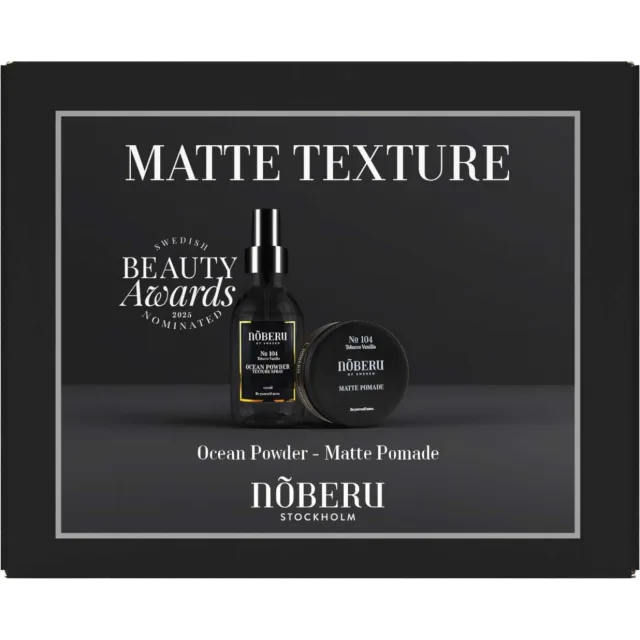 Nõberu Stockholm Giftbox Matte Texture