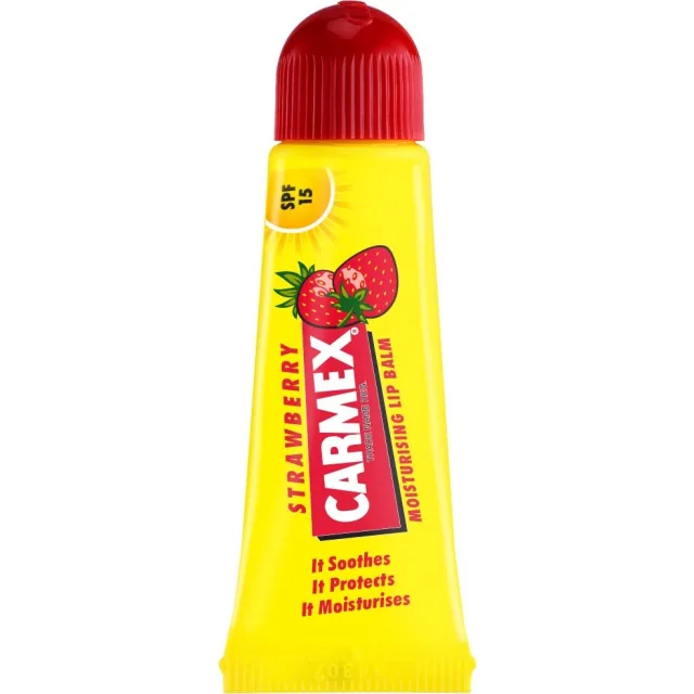 Carmex Lip Balm Strawberry Tube SPF15