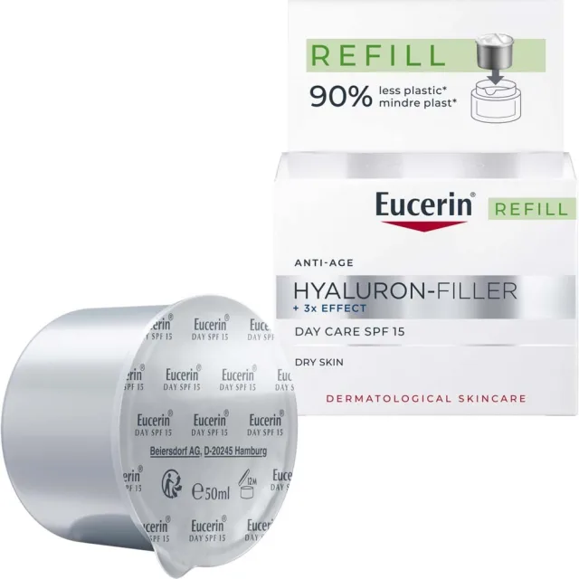 Eucerin Hyaluron-Filler +3x Effect Day SPF15 Refill