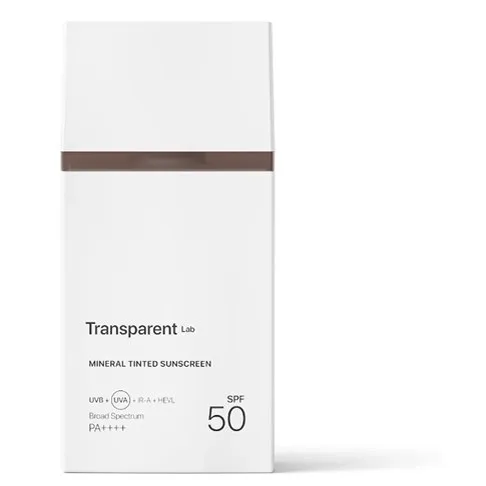 Niche Beauty Lab Transparent Lab Mineral Tinted Sunscreen Dark