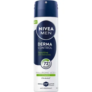 Nivea MEN Derma Control Antiperspirant Deo Spray Sensitive