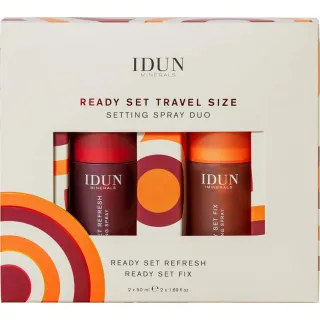 IDUN Minerals Setting Spray Travel Size Duo