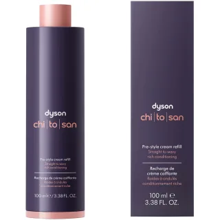 Dyson Chitosan Pre-style Cream Refill Straight to Wavy, Rich Conditioning