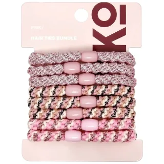 By Lyko Hair Ties Bundle Pink