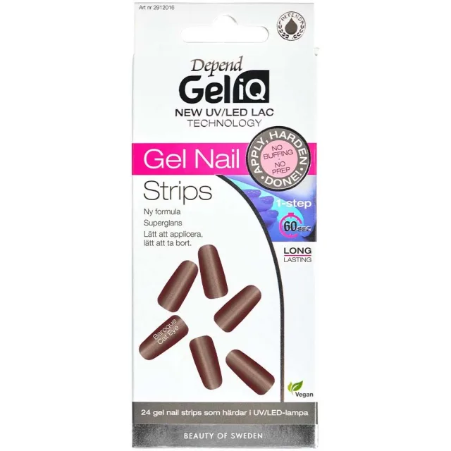 Depend Gel iQ Gel Nail Strips Baroque Cat Eye