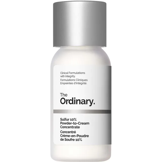 The Ordinary Sulfur 10% Powder-to-Cream Concentrate