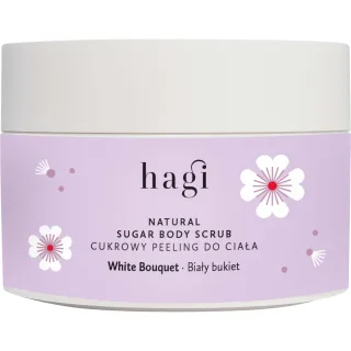 Hagi White Bouquet Natural sugar Body Scrub