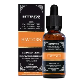 Better You Havtornsfruktolja EKO Kallpressad