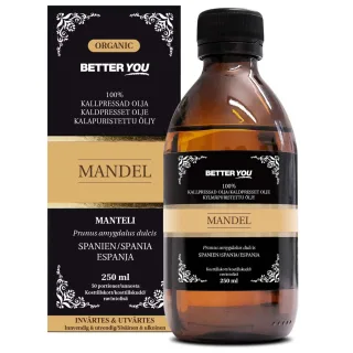 Better You Mandelolja EKO Kallpressad