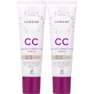 Lumene Bundle CC Color Correcting Cream SPF20 Light x