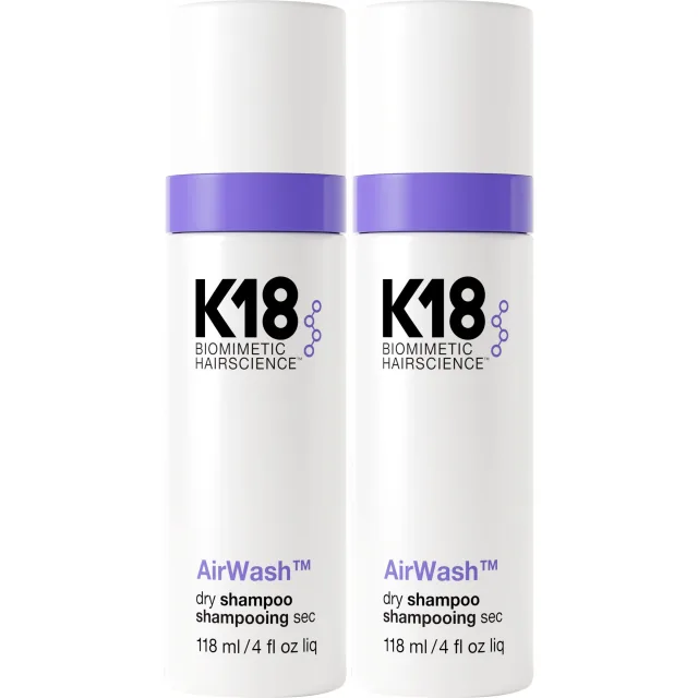 K18 Bundle AirWash Dry Shampoo Shampoo x