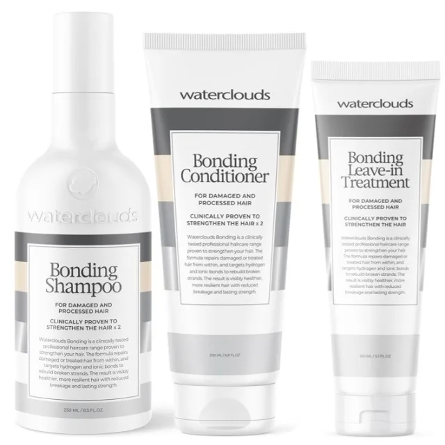 Waterclouds Bonding Shampoo & Conditioner & Leave-in-treatment