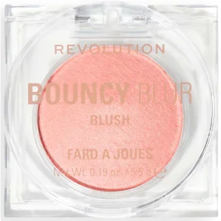 Revolution Beauty London Bouncy Blur Blush Light As A Cloud Peachy Pink