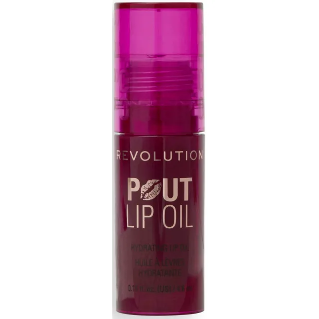 Revolution Beauty London Pout Lip Oil Bitten Cherry