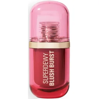 Revolution Beauty London Superdewy Blush Plump Serum Liquid Blush Rose all Day Dusty Pink