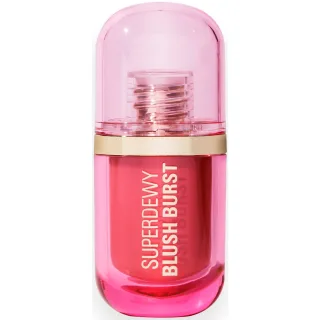 Revolution Beauty London Superdewy Blush Plump Serum Liquid Blush Strawberry Flush Cool Pink