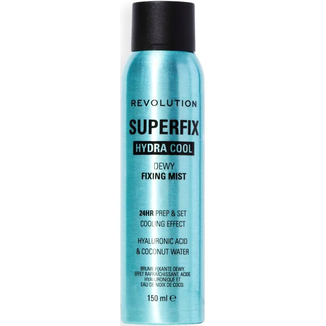 Revolution Beauty London Superfix Hydra Cool Prep + Fix Continous Fixing Mist