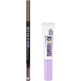 Maybelline New York Brow Bundle Brow Ultra Slim Pencil Medium Brown