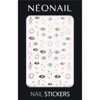 Neonail Let Them Glow Nail Stickers Boho Silver