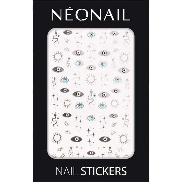 Neonail Let Them Glow Nail Stickers Boho Silver