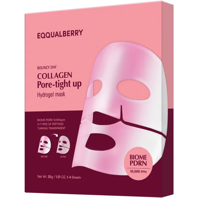 Eqqualberry Collagen Pore-Tight Up Hydrogel Mask