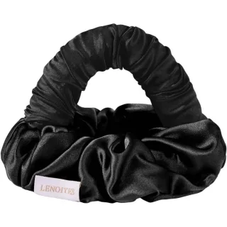 Lenoites BlowoutTie® in Mulberry Silk Mini Black