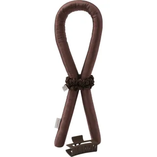 Lenoites Heatless Curls in Mulberry Silk Small Brown