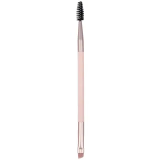 Ibero Makeup Brush Eyebrow 2-Sided Pink