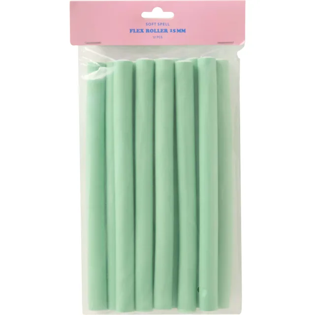 Soft Spell Soft Foam Hair Rollers – Bendable Heatless Curlers for Full Curls and Waves