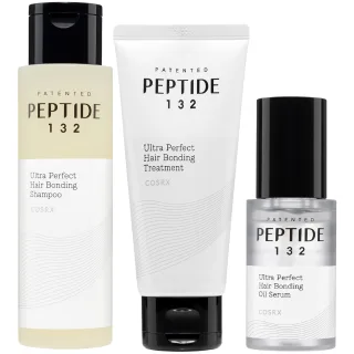 Cosrx PEPTIDE-132 Ultra Perfect Hair Bonding Bundle Shampoo Treatment Oil Serum