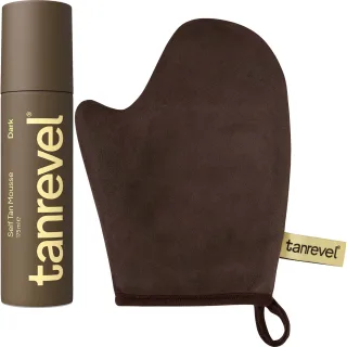 Tanrevel® Self Tan Bundle Dark Mousse & Mitt