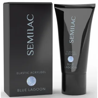 Semilac Elastic Acrylgel Blue Lagoon