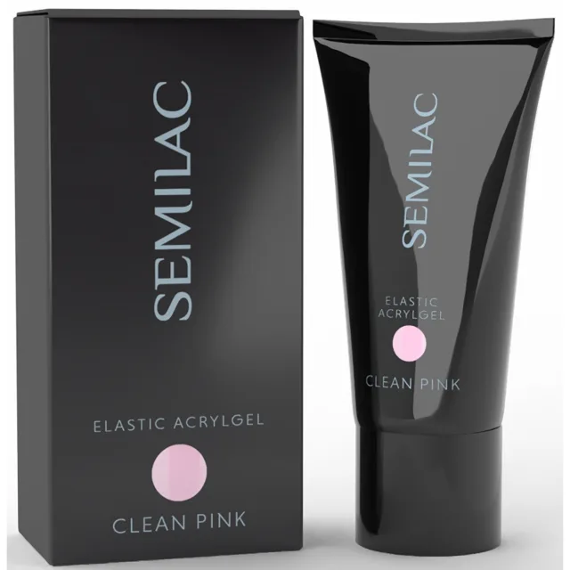 Semilac Elastic Acrylgel Clean Pink
