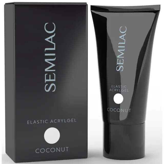 Semilac Elastic Acrylgel Coconut