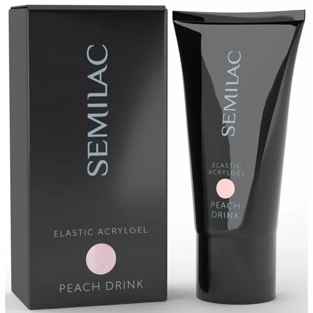 Semilac Elastic Acrylgel Peach Drink