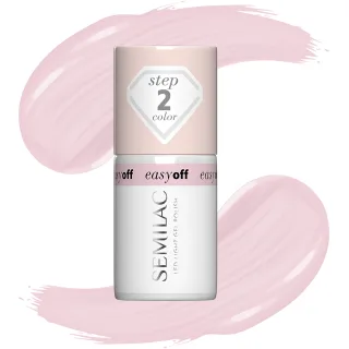Semilac Easy Off LED Light Gel Polish Pink Marshmallow