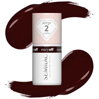 Semilac Easy Off LED Light Gel Polish Marrom Choco