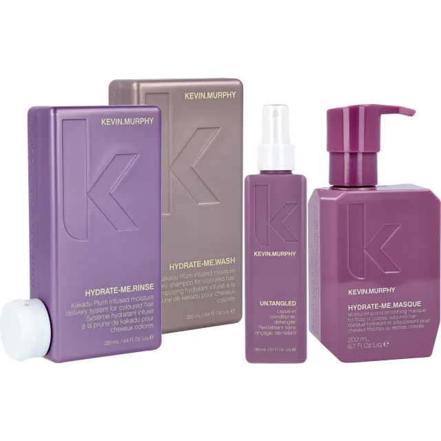 Kevin Murphy Hydrate Me Bundle Wash & Rinse & Masque & Leave-in
