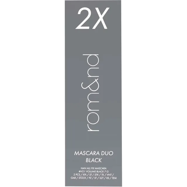 rom&nd Mascara Duo Black