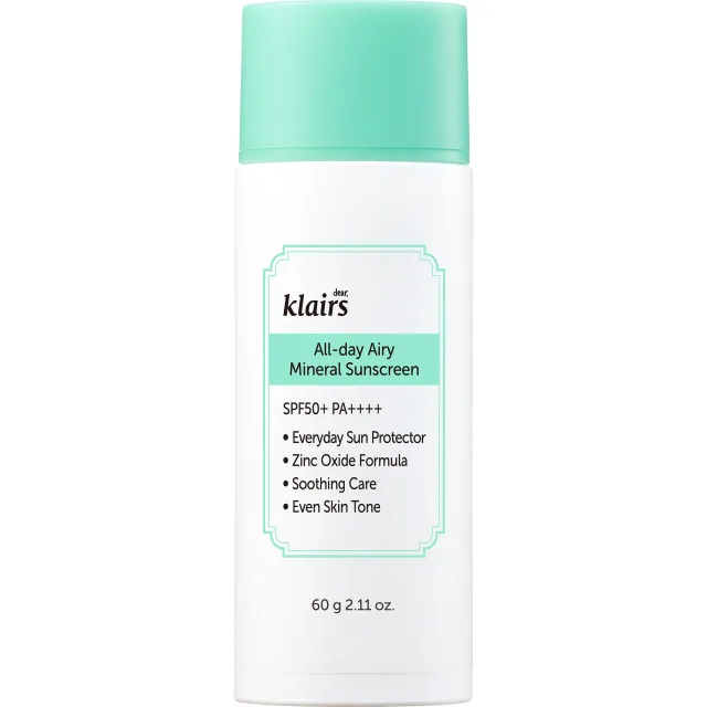 Klairs All-day Airy Mineral Sunscreen