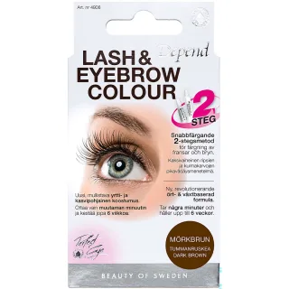 Depend Perfect Eye Lash and Eyebrow Colour Dark Brown