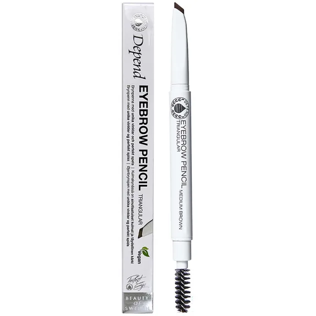 Depend Perfect Eye Eyebrow Pencil Triagular Medium Brown