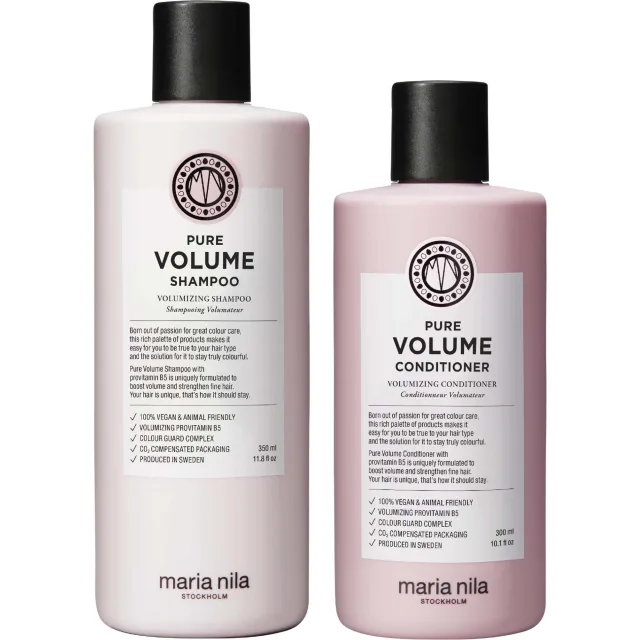 maria nila Pure Volume Bundle Shampoo & Conditioner 350 ml