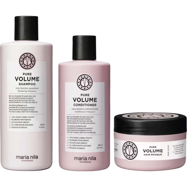 maria nila Pure Volume Bundle Shampoo & Conditioner & Masque